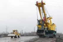 У кар’єрі Стойленського ГЗК розпочав роботу новий екскаватор, ІА стойленського