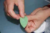 зеленого