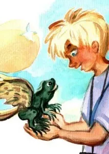 Зелений жаблик - або як вигадати фантастичну істоту жаблик