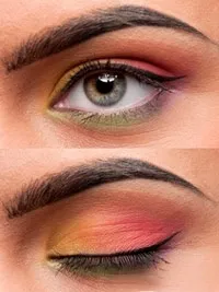 Акцент на очі кольорові smoky-eyes - Все про макіяж на сайті ІЛЬ ДЕ БОТЕ кольорові