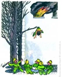 Анекдоти про пожежників горить