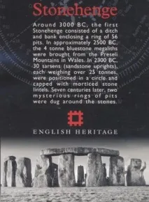 Stonehenge or the Hanging Stones (in pictures). Part 2 stonehenge