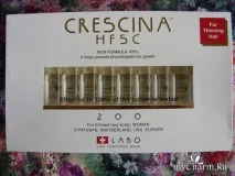 Бомба сповільненої дії або ампули для відновлення росту волосся Crescina - Labo Crescina бомба