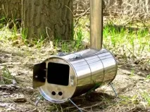 Як зробити горизонтальну піч з циліндричним корпусом. горизонтальну