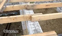 Дерев’яні перекриття в цегляному будинку. будинку