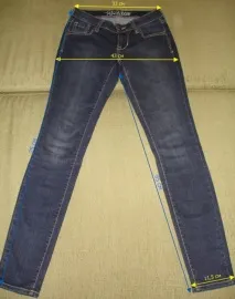 Джинси Old Navy Rockstar Skinny 2R та 4 tall порівняння розмірів rockstar