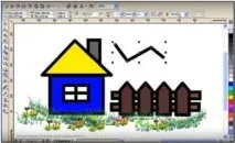 Як створити будиночок у CorelDraw будиночок