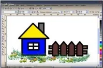 Як створити будиночок у CorelDraw CorelDraw