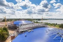 Як будувалась друга арена чемпіонату світу з хокею – 2014 арена