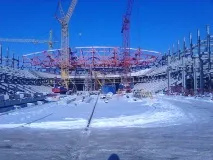 Як будувалась друга арена чемпіонату світу з хокею – 2014 світу