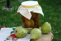 Компот із цілих груш груш