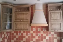 Як викласти фартух з плитки на кухні - кладка фартуха з кахлю. кухні