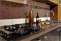 Як викласти фартух з плитки на кухні - кладка фартуха з кахлю. плитки