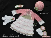 Травневий Мак, Аннушка - і - Еліза - ажурні сукні, капелюшки та туничка спицями та гачком аннушка