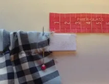 Хутряний конверт для новонародженого на виписку форма і схема шиття конверт