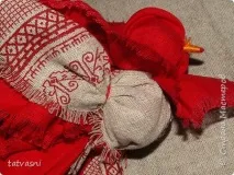 МК Народна лялька-скрутка - Півник - (авторська робота), Країна Майстрів лялька-скрутка