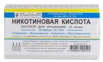 Нікотинова кислота для волосся нікотинова