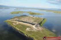 Карта Республіки Тива (Тува) з містами на супутниковій карті онлайн тува