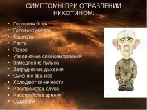 Отруєння нікотином симптоми та лікування лікування
