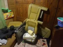 Почистив сидіння прання