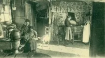 Селище з перевернутих човнів дерев