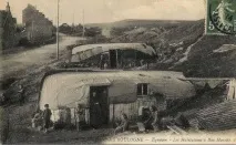 Селище з перевернутих човнів човнів