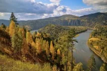 По-Сибіру - Річка Мана у Красноярському краї по-сибіру