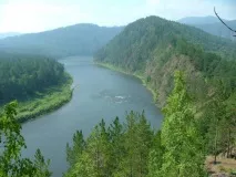 По-Сибіру - Річка Мана у Красноярському краї мана
