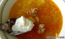 Рисовий суп з тюфтельками тюфтельками
