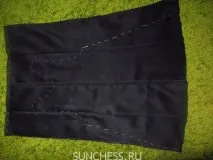 Сарафан зі шкільних штанів сарафан