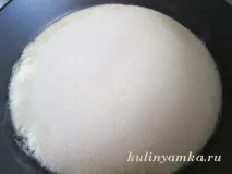 Солодкий омлет із бананами солодкий