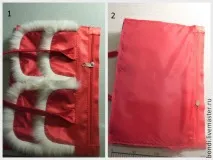 Сумка для Снігуроньки викройка та докладний посібник з шиття – Ярмарок Майстрів викройка