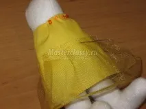 Тільда зайчики до свята Хеллоуїн стібками