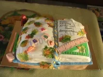Торт для першокласника на 1 вересня рецепт з фото рецепт