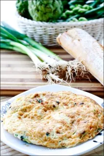 TORTILLA DE AJOS TIERNOS (ісп tortilla