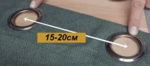 Установка люверсів на штори своїми руками люверсів