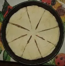Кручений пиріг з корицею коржик