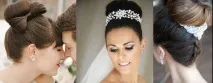 Високі весільні зачіски елегантні начеси та пучки начеси