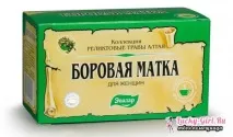 Червона щітка і борова матка спільне застосування червона