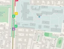 Зона платного паркування в центрі Пітера паркування