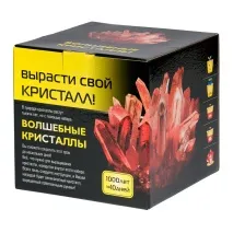 Кристал Великий 1100мл - Кристали Каррас - 4М, Слайми та Досліди, 540 руб - Лабораторія Ігор великий