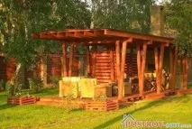 Альтанки з мангалом та барбекю фото альтанки