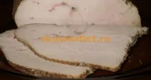 Буженина з індички у фользі - рецепт з фото простий і смачний рецепт