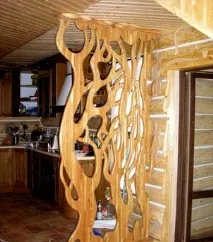 Декоративні різьблені перегородки із МДФ та дерева декоративні