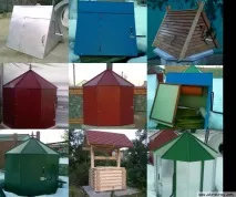 Будиночок для колодязя своїми руками креслення, фото та відео інструкції креслення