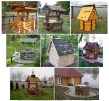 Будиночок для колодязя своїми руками креслення, фото та відео інструкції креслення