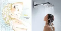 Hansgrohe Raindance Select E 300 3jet три типи душу в одній лійці душу