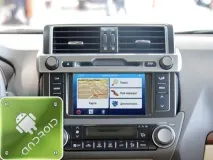 GPS навігація у Toyota Land Cruiser Prado 150 навігація