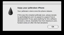 Інструкція Джейлбрейк та анлок iPhone 3G і 3GS (Baseband ) з Blackra1n RC3 для Mac та Windows, анлок