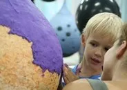 Як ми зробили лампу з макулатури Маша